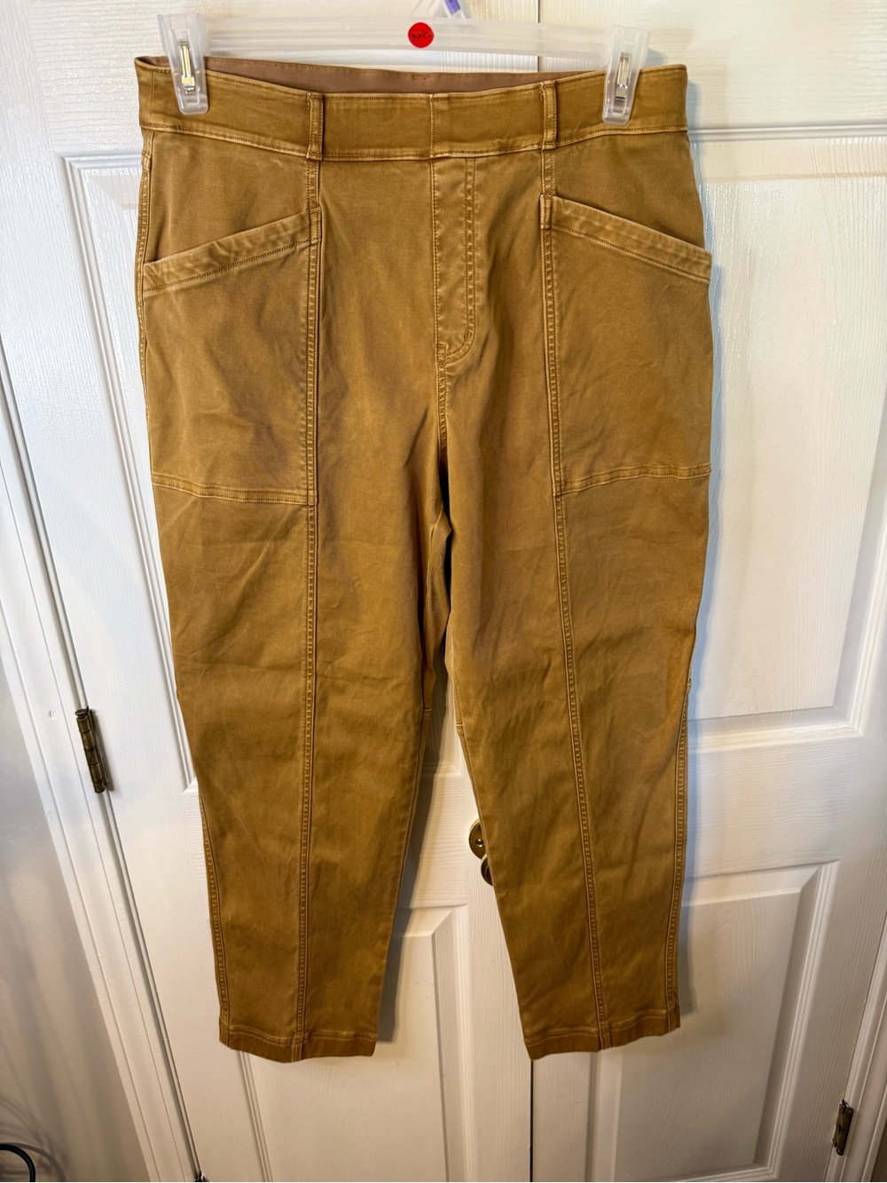 SPANX Women’s Stretch Chino Pants in Tan